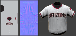 3. Jersey with diffuse and normal map